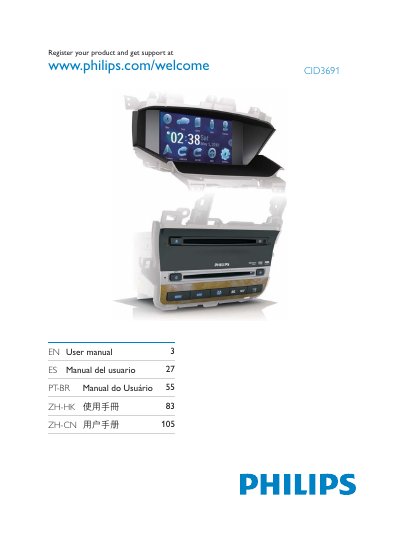 Philips CID3691 User Manual - cover page