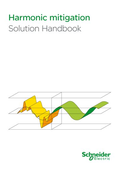 Schneider Electric Harmonic Mitigation Solution Handbook - cover page