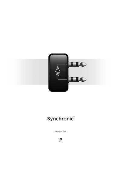Digidesign Synchronic Version 7.0 User Manual - cover page