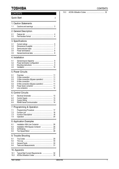 TMS7 ME00070B Soft Starter User Manual cover