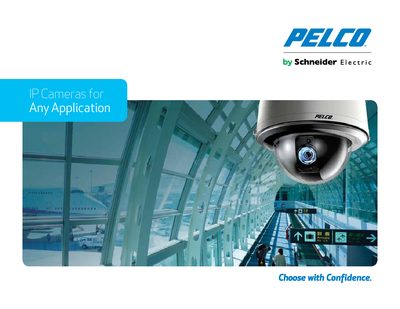 Pelco IP Cameras Product Overview - cover page