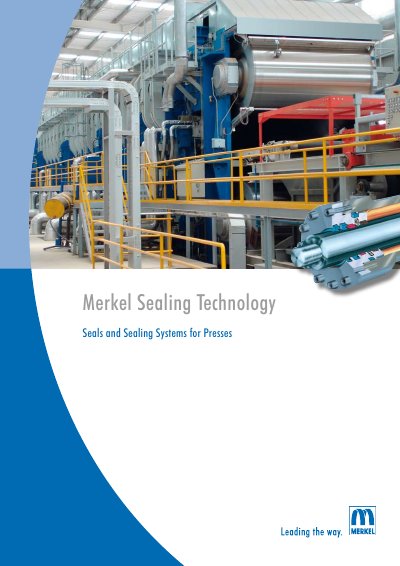 Merkel Sealing Systems for Presses Product Catalog