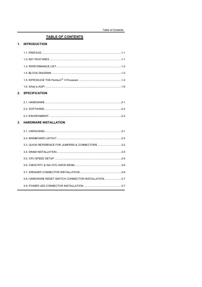 6BXS Motherboard User Manual - cover page