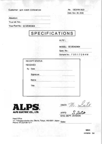 ALPS - 5211 handbook - cover page