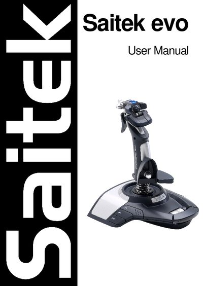Saitek evo User Manual - cover page