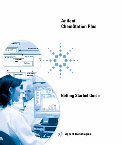 Agilent ChemStation Plus Getting Started Guide - cover page
