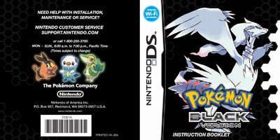 Wii Endless Ocean Blue World Game Card Instructions - cover page