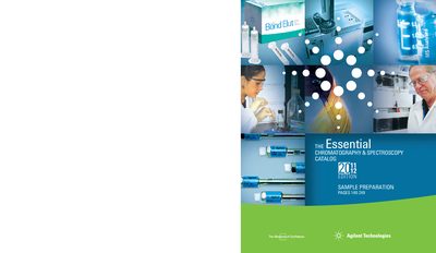 Agilent Sample Preparation Catalog 2011-2012 - cover page