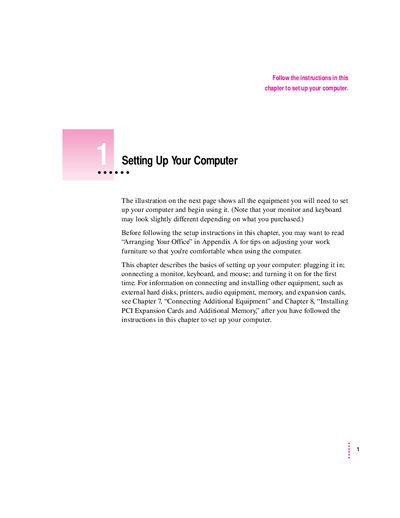 Apple Power Macintosh 9600 User Guide