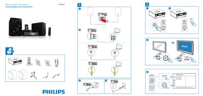 PHILIPS MCD322 user guide ( English ) - cover page