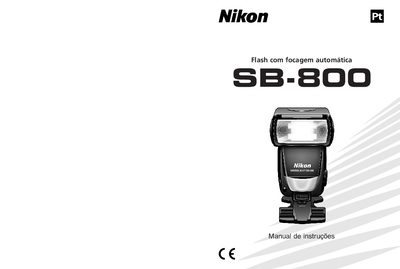Nikon SB-800 Flash User Manual - cover page