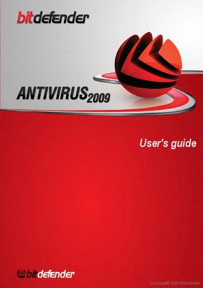 BitDefender Antivirus 2009 User Manual