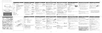AX7201/15-sim CD Player User Manual - cover page