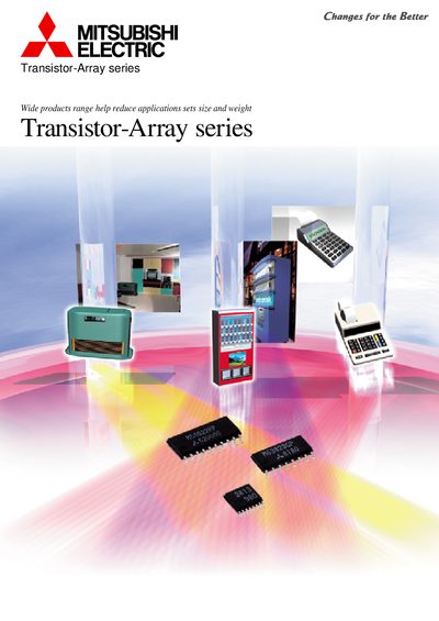 Mitsubishi Electric Transistor-Array Series Datasheet - cover page