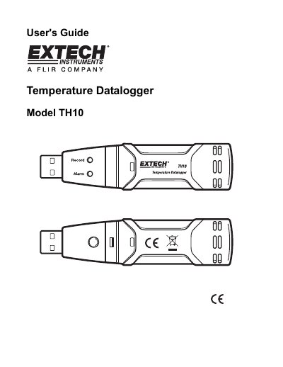 EXTECH Dual Input J/K Type Thermometer Model TM300 user manual