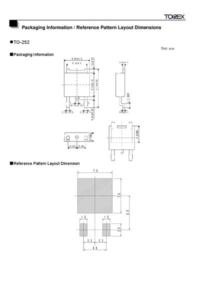 TOREX TO-252 Manual(1)(1) - cover page