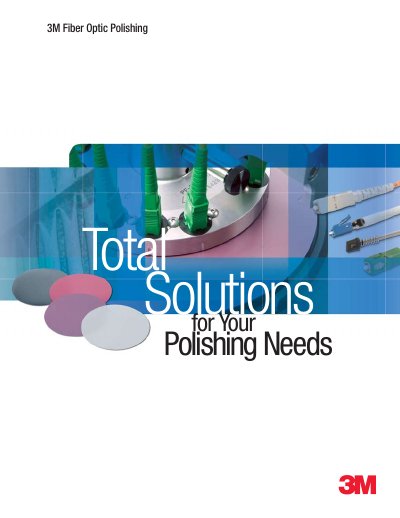 3M 33M Fiber Optic Polishing Solutions Manual