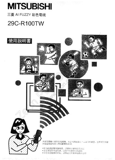 Mitsubishi 29C-R100TW User Manual - cover page