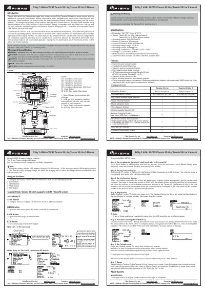 FrSky Taranis X9 Lite/X9 Lite S User Manual