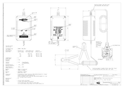 ANSMANN ALCT 6-24/1 Battery Charger Manual - cover page