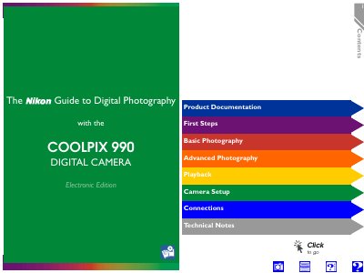 Nikon COOLPIX 990 Digital Camera User Guide - cover page