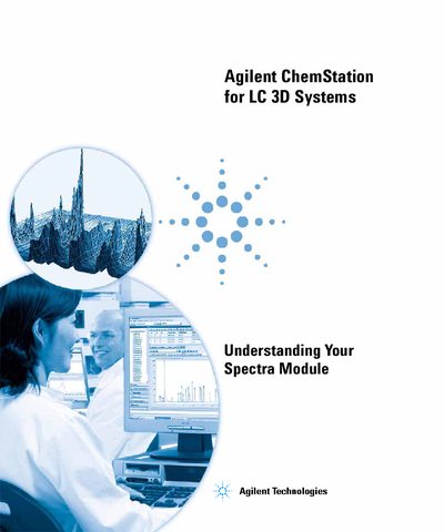 Agilent ChemStation for LC 3D Systems Understanding Your Spectra Module - cover page