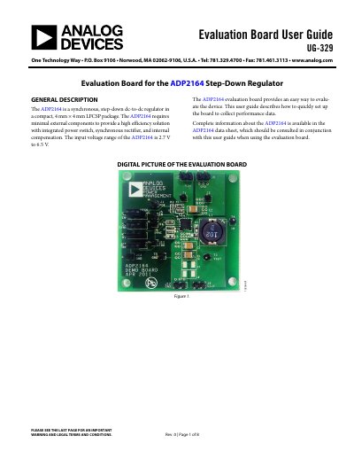 ANALOG DEVICES UG-329 handbook