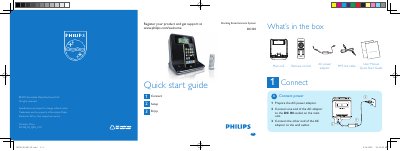 Philips DC320 Music Player Quick Start Guide - cover page