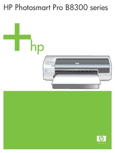 HP Photosmart Pro B8300 Series Printer User Guide