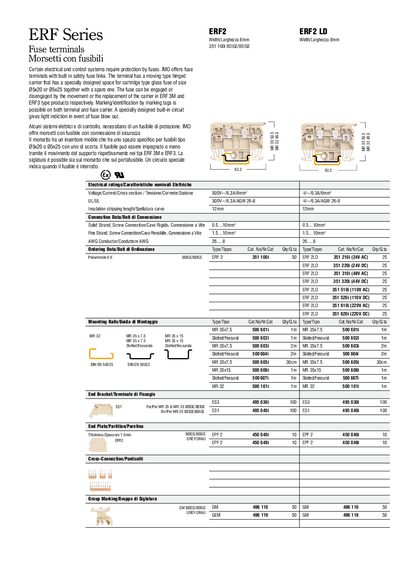 ERF Series handbook - cover page
