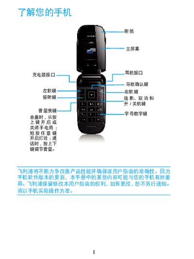 Philips Xenium X26 Phone User Manual - cover page