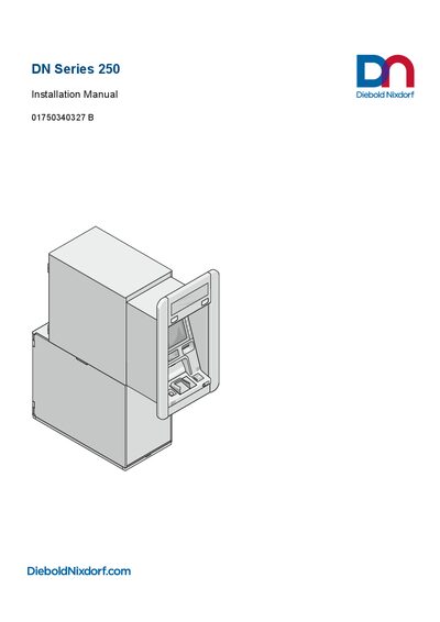 Diebold Nixdorf DN Series 250 Installation Manual - cover page