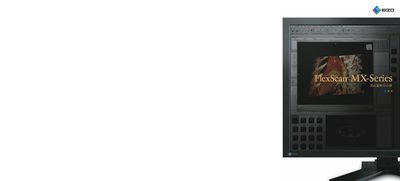 EIZO MX Series LCD Monitor User Manual - cover page