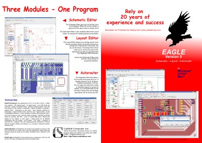 CadSoft EAGLE 5 User Manual - cover page