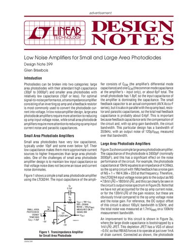 LINEAR dn399f handbook - cover page
