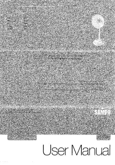 SAMPO SK-N142L electric fan Manual - cover page