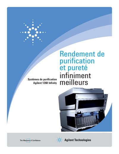 Agilent 1260 Infinity Purification Systems Product Leaflet - cover page