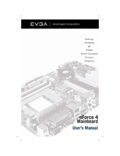 nForce4 Mainboard user manual