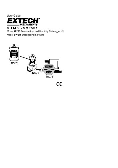 EXTECH 421509 ................Dual Input Thermometer 421509-NIST ......Dual Input Thermometer with NIST Certificate 153117 ................117V AC adaptor Manual