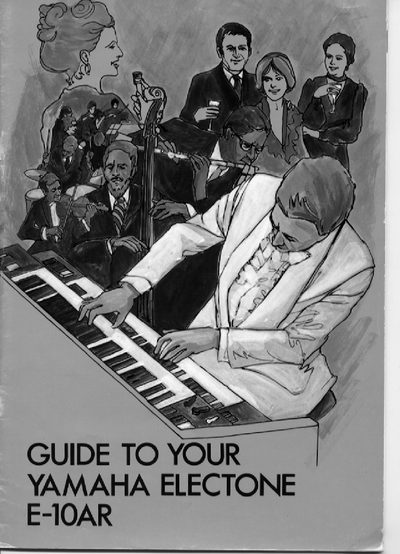 Yamaha E-10AR Electone User Guide - cover page