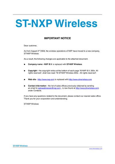 NXP ISP1362 USB OTG Controller Data Sheet - cover page