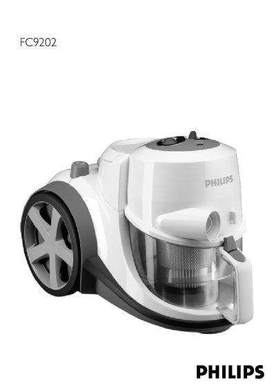 Philips FC9202 Vacuum Cleaner User Manual