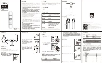 Philips AWP1812 Cation Resin Filter Cartridge Manual - cover page