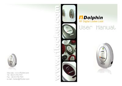 nDolphin RF Digital Locker Lock User Manual - cover page