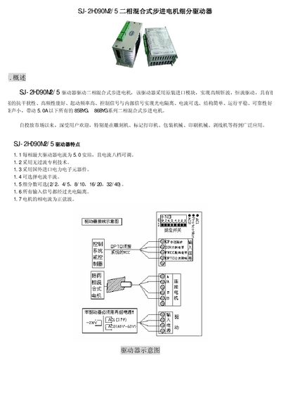 Shuangjie SJ-2H090M2/5 Stepper Motor Driver User Manual - cover page