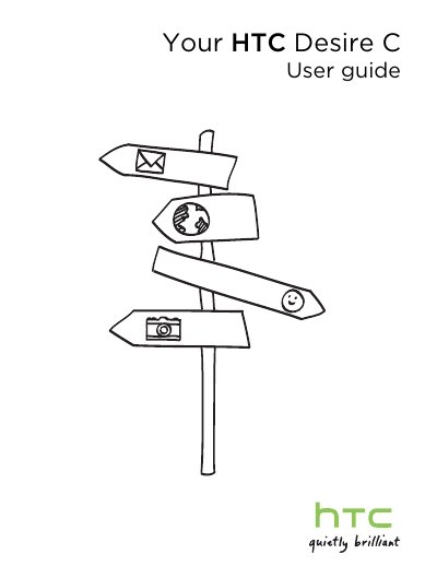 HTC Desire C User Guide - cover page