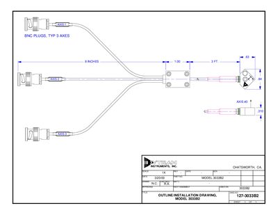 Dytran 3033B2 Tri-axial Accelerometer Specifications Manual - cover page