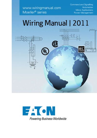 Eaton Moeller Series Wiring Manual - cover page