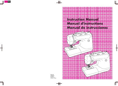 Black 194279-0111 Sewing Machine Instruction Manual - cover page