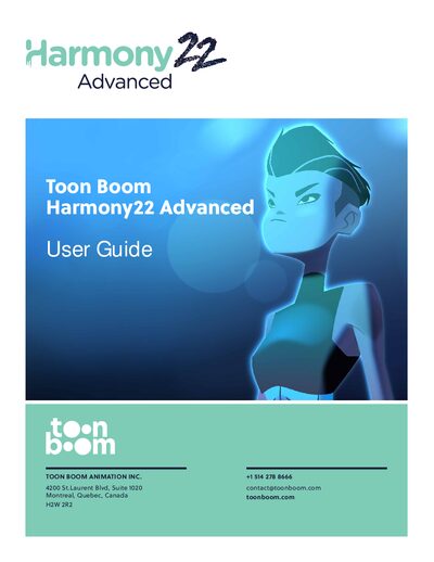 Toon Boom Harmony 22 Advanced User Guide